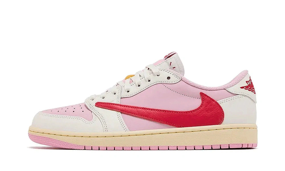 Air Jordan 1 Retro Low OG SP Travis Scott Sail Tropical Pink