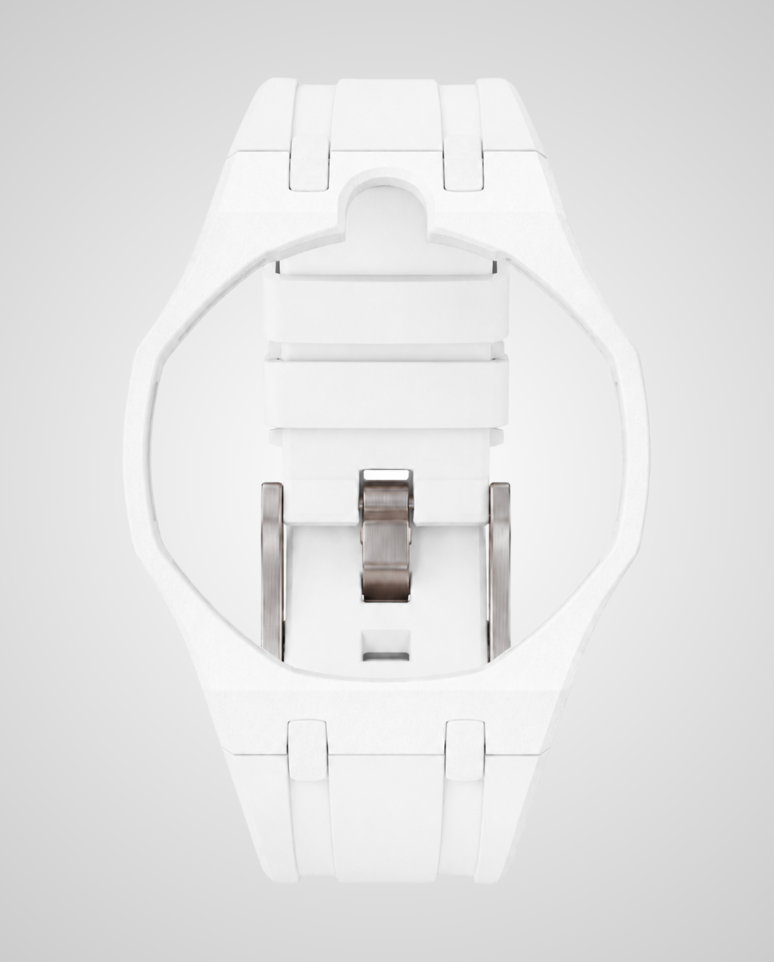 Royal Pop Bracelet en silicone - HUIT BLANC