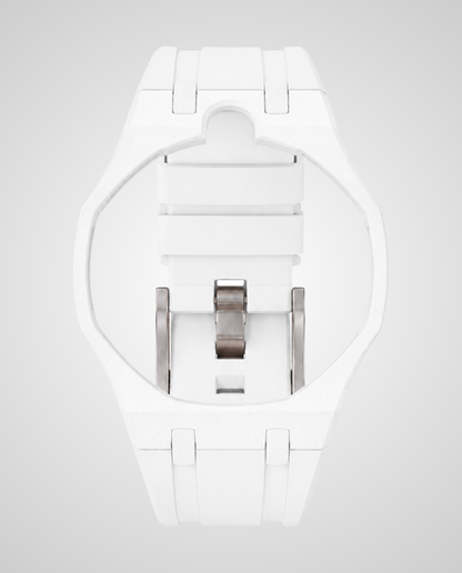 Royal Pop Bracelet en silicone - HUIT BLANC