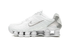 Nike Shox TL White Metallic Silver Max Orange